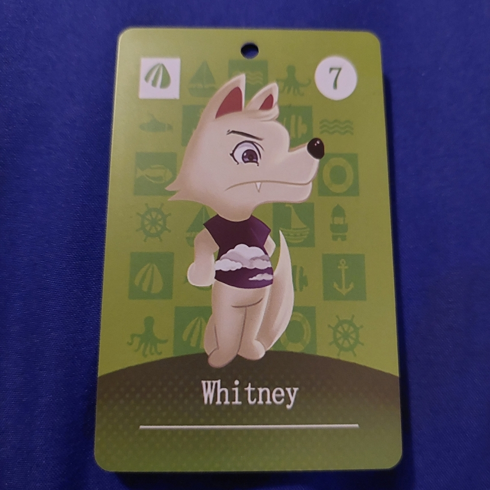 Whitney Animal Crossing Amiibo Card